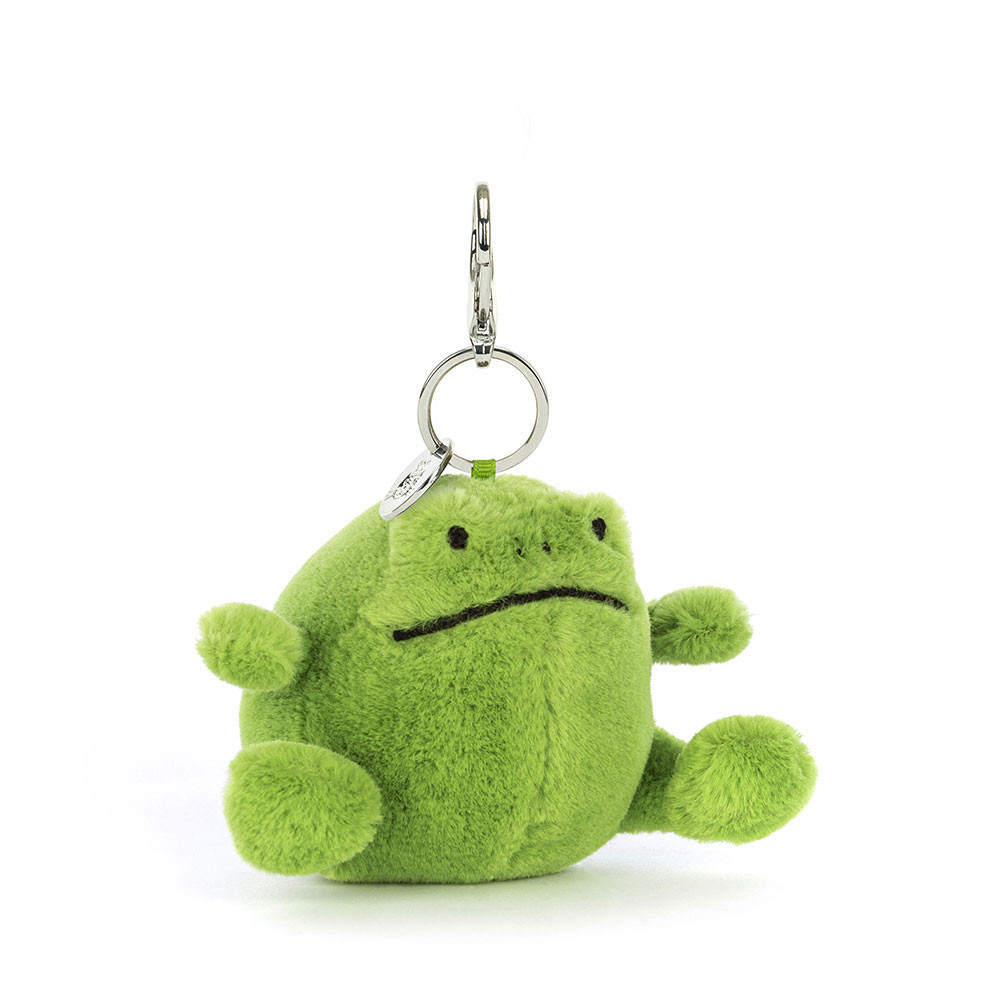 Jellycat Ricky Rain Frog Bag Charm 14cm 5.51inches