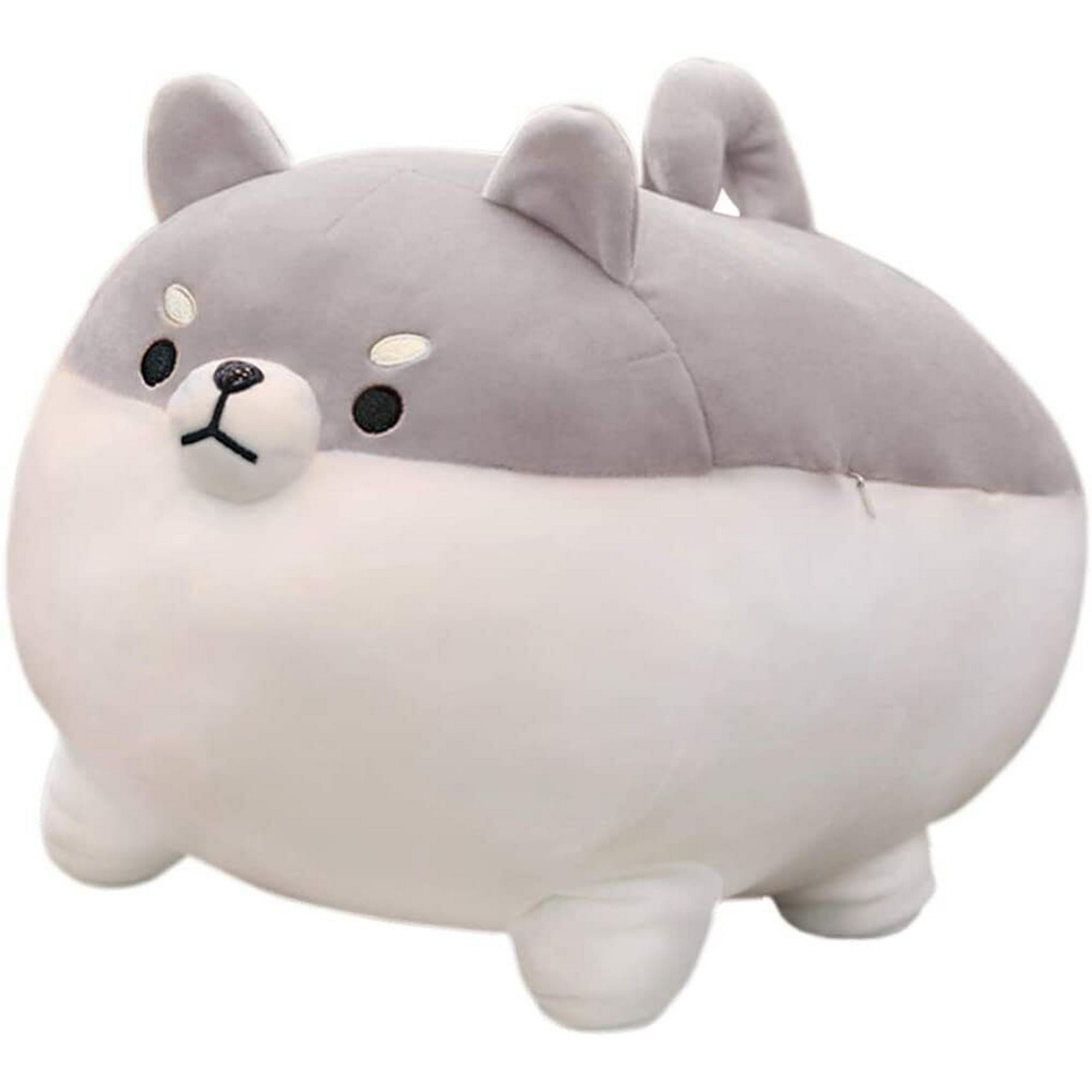 Onsoyours Grey Shiba Inu Pillow Plush Toy 40cm 15.7inches