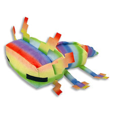 Minecraft Rainbow Axolotl Plush Toy
