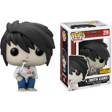 Funko Pop Death Note L with Cake #219 Vinyl Figure
