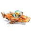 Octonauts GUP-B Tiger Shark Vehicle & Kwazii 113pcs Building Block Set