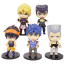 JoJo's Bizarre Adventure Phantom Blood Diamond Is Unbreakable Golden Wind Figure Statue 5 Pcs Set