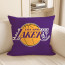 Los Angeles Lakers NBA Team Logo Soft Stuffed Plush Pillow Multiple Sizes