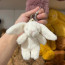 Jellycat Bashful Bunny Cream Bag Charm 8cm 3.14inches