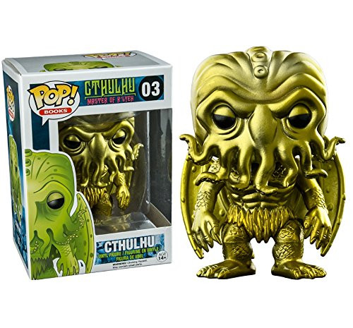 Funko Cthulhu POP! Books Cthulhu Vinyl Figure #03 Gold