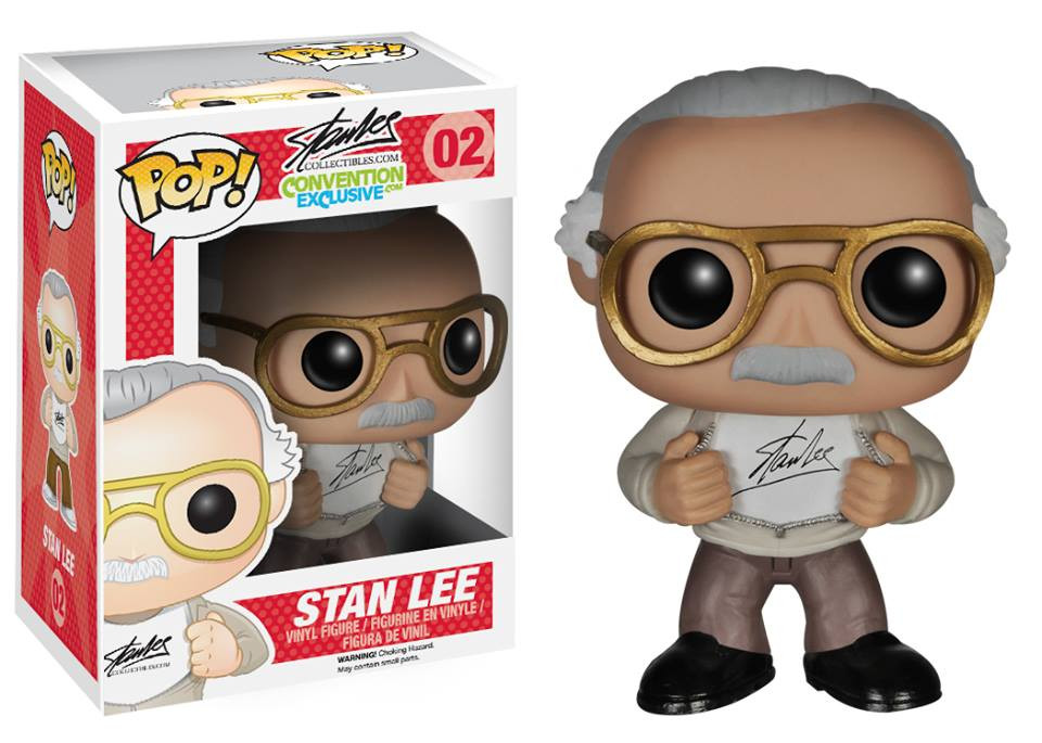 NYCC 2014 Stan Lee Convention Exclusive Funko Pop Red Signature White Shirt #02