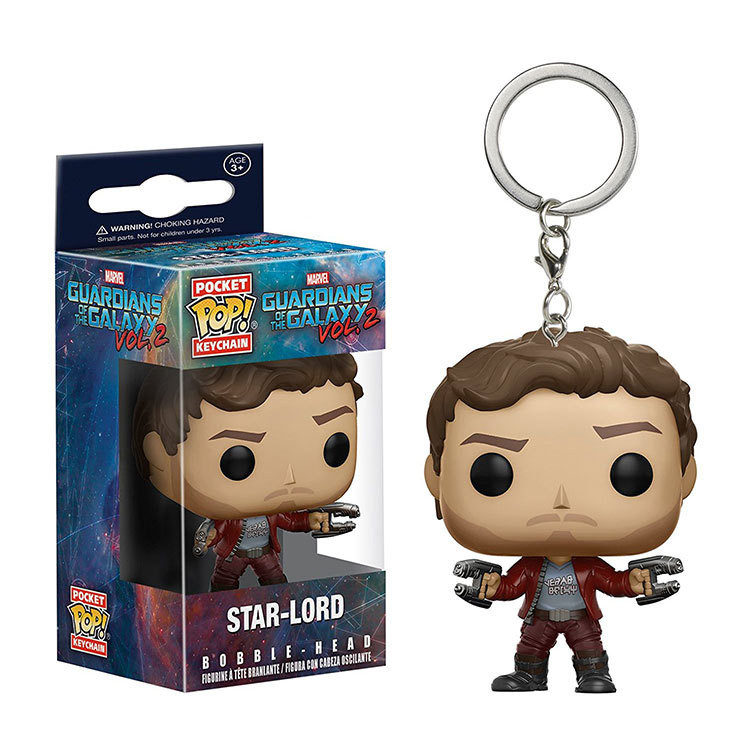 Funko Pop Keychain Guardians of the Galaxy Star Lord
