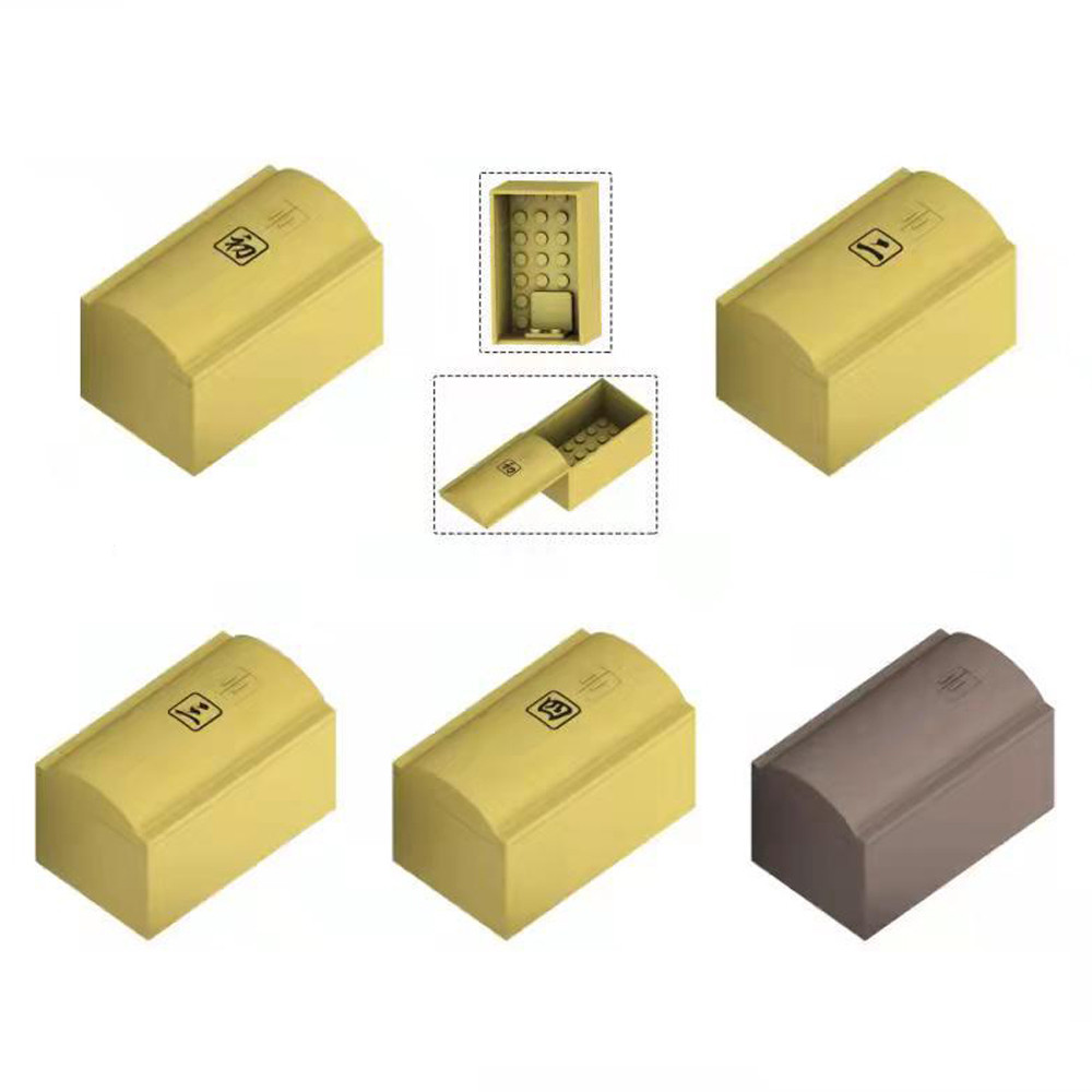 Impure World Reincarnation Coffin From Naruto Brick Minifigure Custom Set 6 Pcs