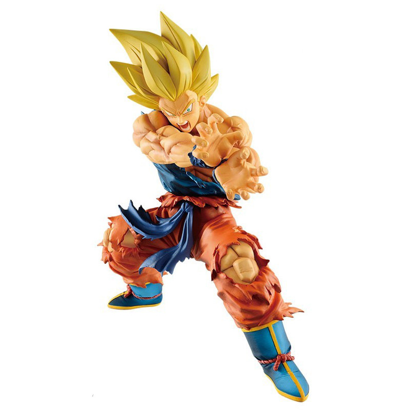 Banpresto Dragon Ball Legends Super Saiyan Son Goku Kamehameha Figure Statue