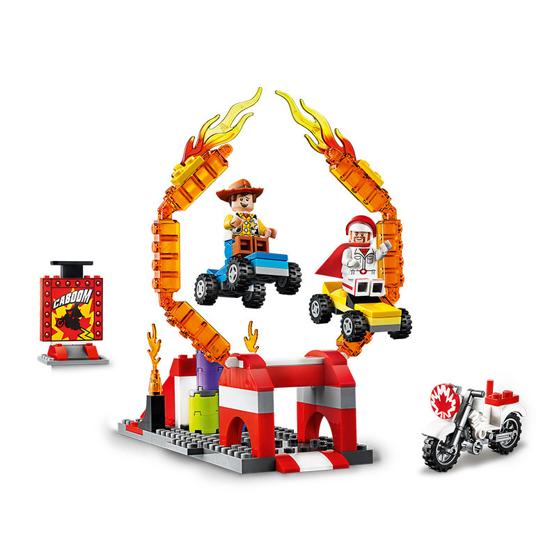 Disney Toy Story 4 Duke Caboom's Stunt Show 10767 Brick Building Kit