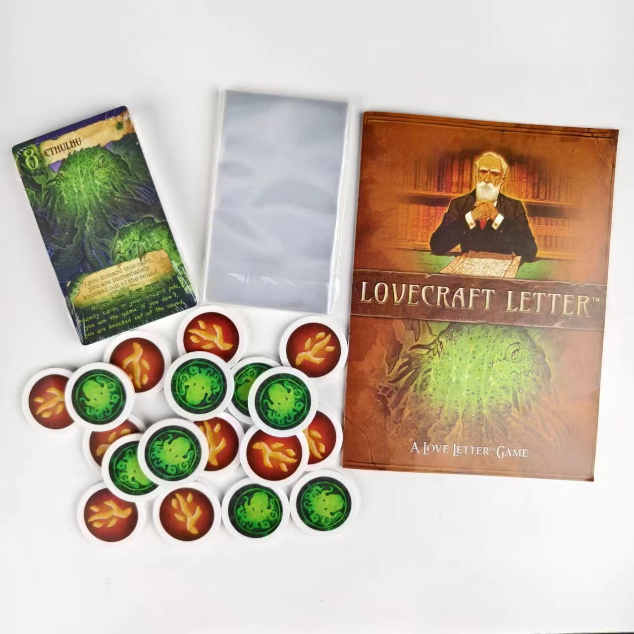 Lovecraft Letter: Party Horror Fantasy Deduction Player Elimination Card Game