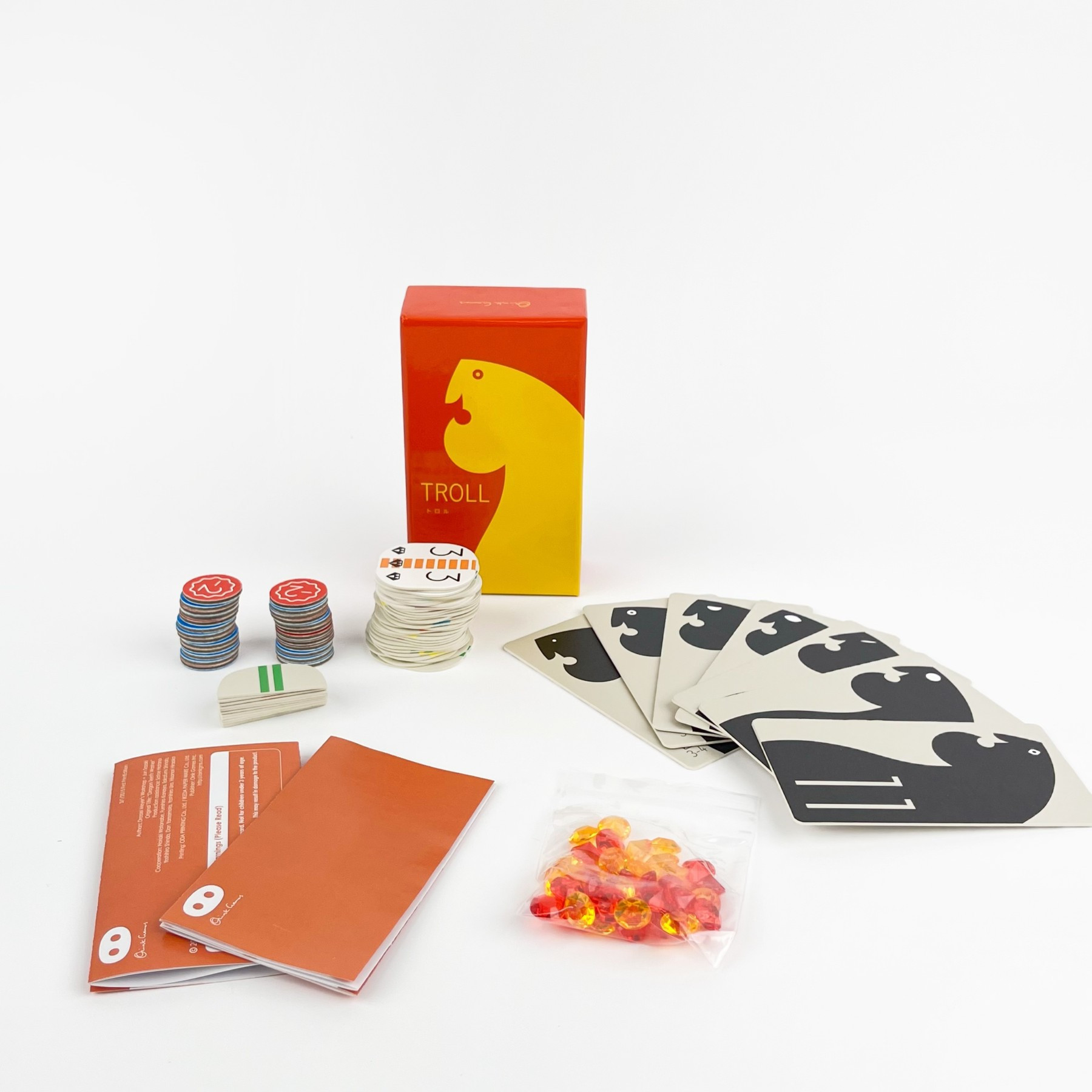 Troll by Oink Games Push Your Luck Card Game