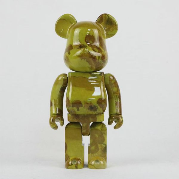 Bearbrick Van Gogh Sunflowers 400% Figure 28cm 11.02inches