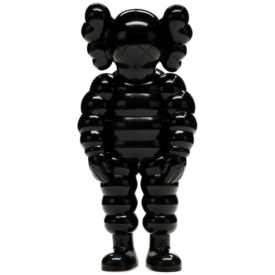 KAWS What Party Open Edition Vinyl Figure 28cm 11.02inches Black