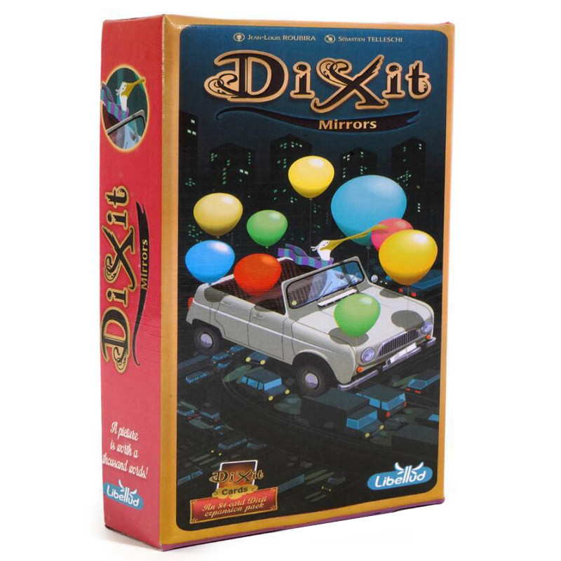 Dixit (Expansion) - Mirrors: Party Humor Race Storytelling Voting Board Game