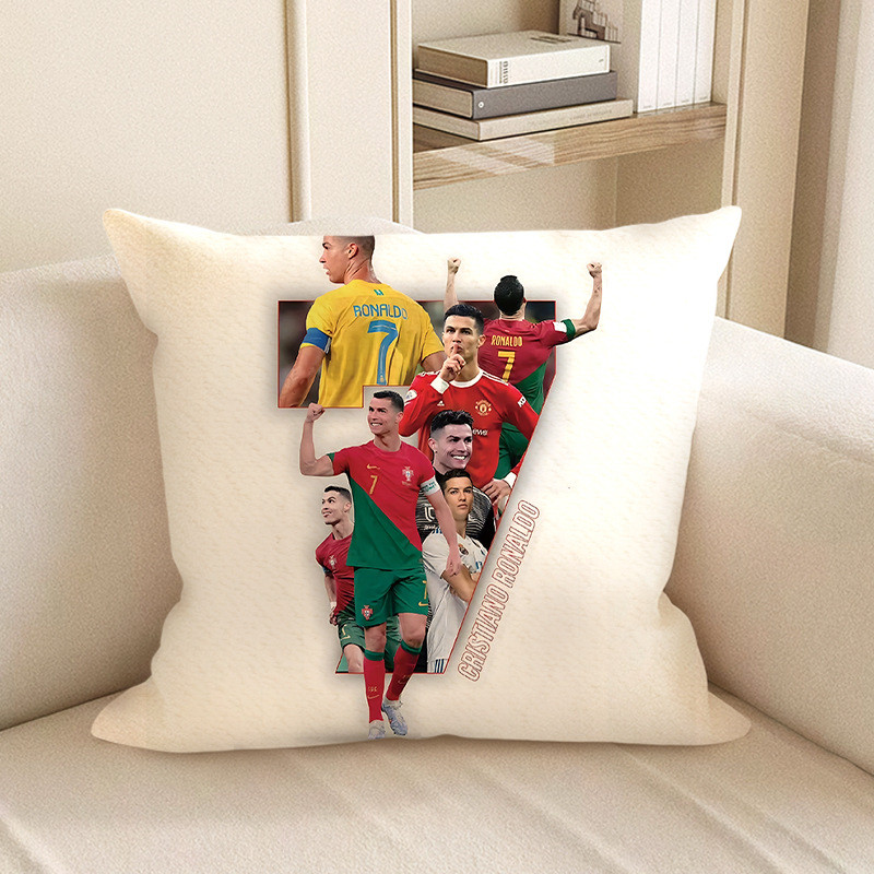 Cristiano Ronaldo Posing Soft Stuffed Plush Pillow Multiple Sizes