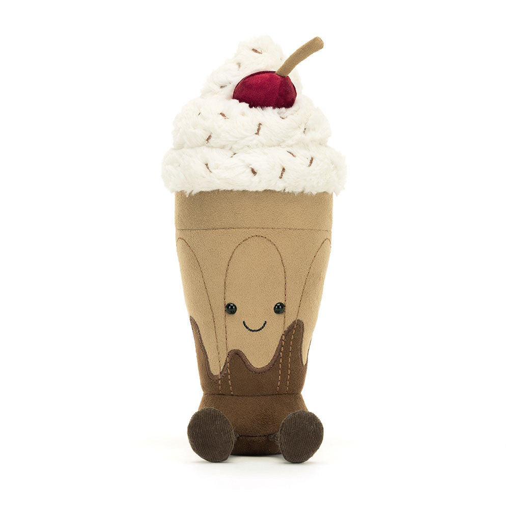 Jellycat Amuseables Chocolate Milkshake Soft Stuffed Plush 25cm 9.84inches