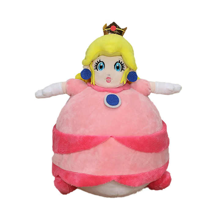 Super Mario Bros Wonder Balloon Princess Peach Soft Stuffed Plush 27cm 10.62inches