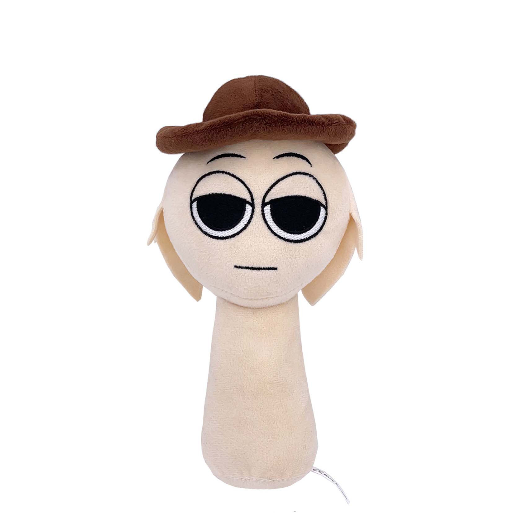 Sprunki Tan (Tunner) Plush Toy 20cm 0.66inches