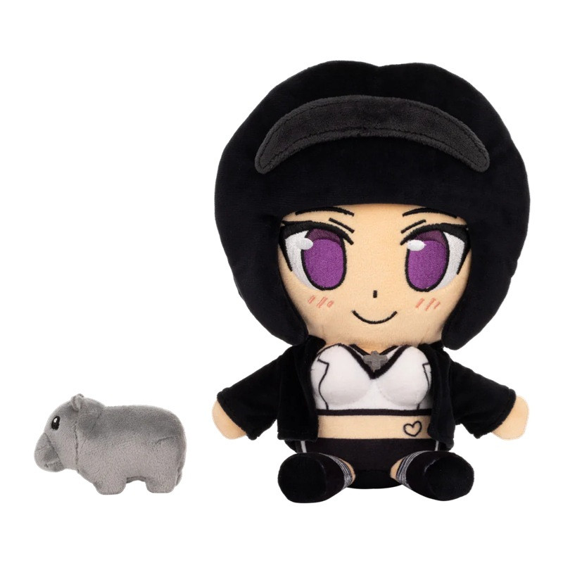 Turskit the Gamer Goth Girl Plushie 19cm 7.48inches