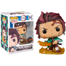 Funko Pop Demon Slayer Tanjiro Kamado Hinokami Kagura Dance #874 Vinyl Figure