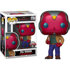 Funko Pop Wandavision 70s Vision Exclusive #718 Vinyl Figure