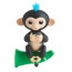 Finger Monkey - Interactive Baby Monkey Finn Black