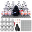 Star Wars Darth Vader Stormtrooper BB8 Brick Minifigure Custom Set