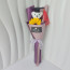 Graduation Bear Plush Sunflower Bouquet 35cm 13.78inches Dark Purple