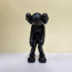 KAWS Small Lie Companion Vinyl Figure 28cm 11.02inches Black