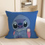 Disney Stitch Wearing Pyjamas Soft Stuffed Plush Pillow Multiple Sizes