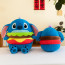 Disney Stitch Hamburger Soft Stuffed Plush Multiple Sizes