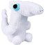 White Dancing Toothless Dragon Plush Toy 23cm 9.05inches