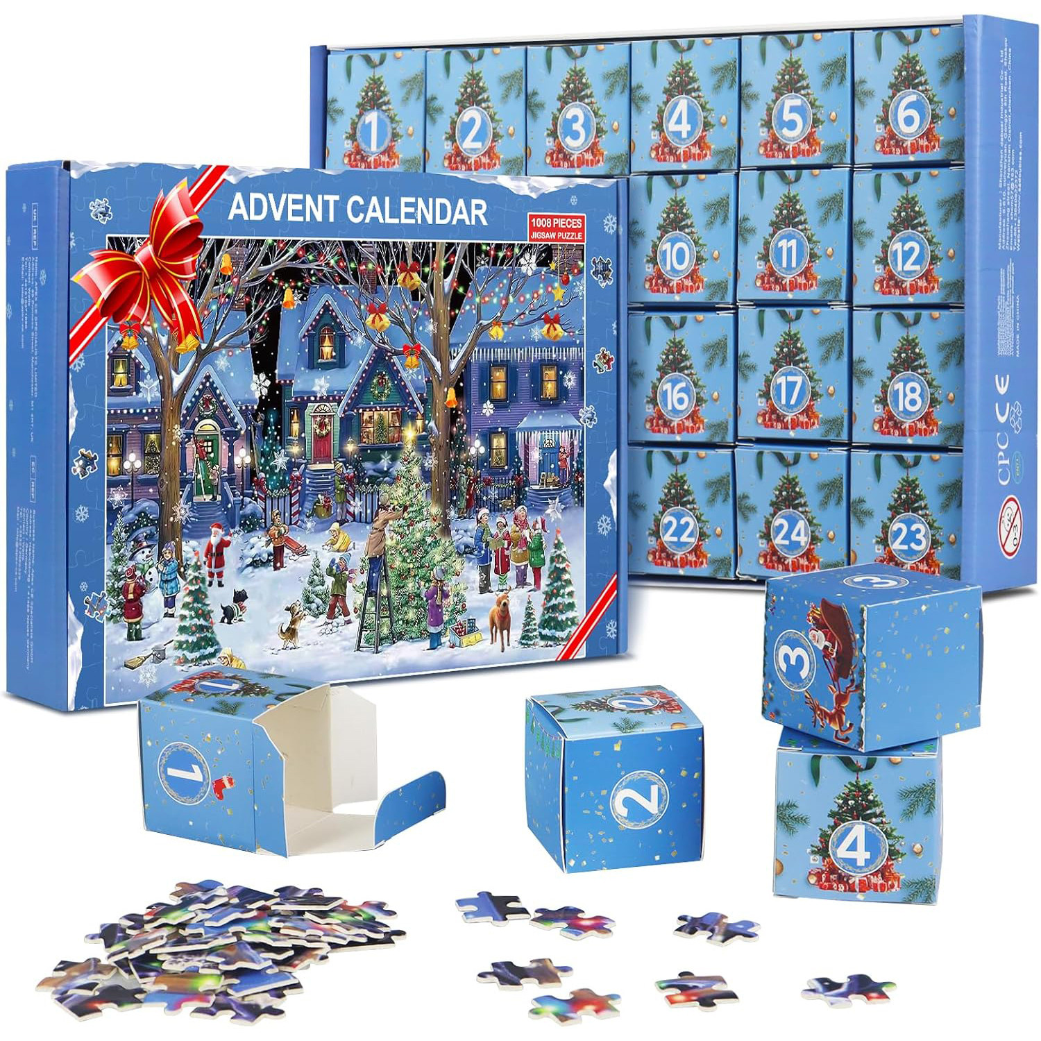 Mini Puzzles Advent Calendar 2024 Christmas Countdown
