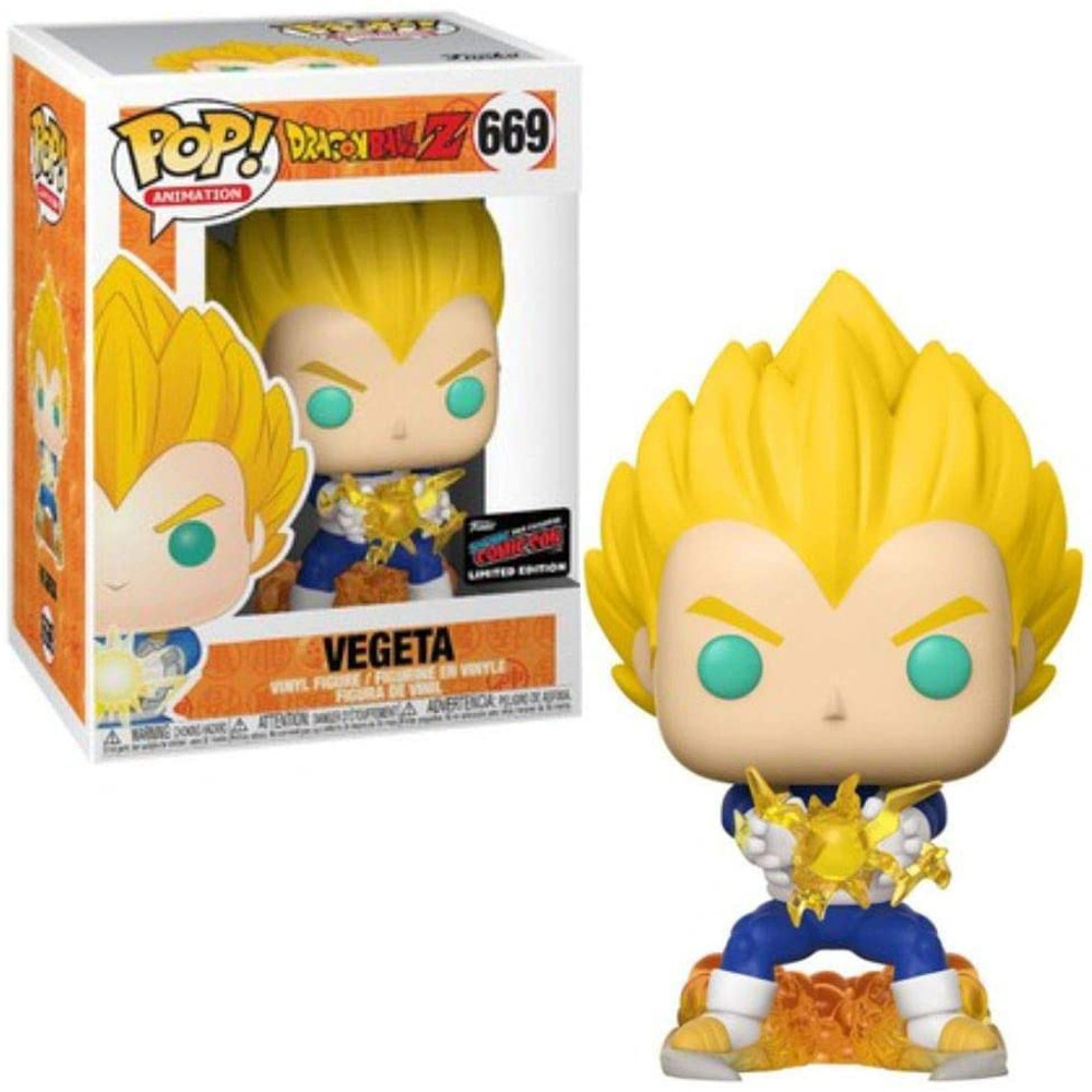 Funko Pop Vegeta #669 Vinyl Figure