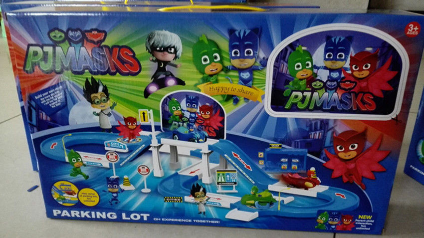 PJ Masks Parking Lot Race Track Set