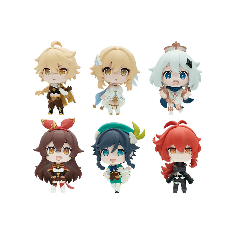 Genshin Impact Capsule Collection Figures vol. 1 Set