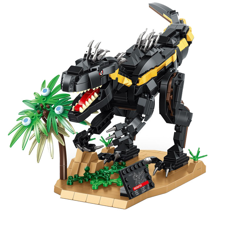 Indoraptor From Jurassic World Swingable Custom Brick Building Kit