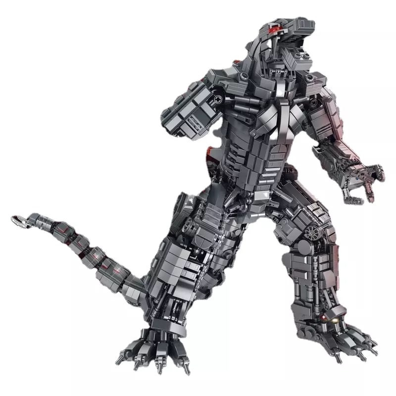 Mechagodzilla From Godzilla Vs Mechagodzilla Vs Kong Custom Brick Building Kit