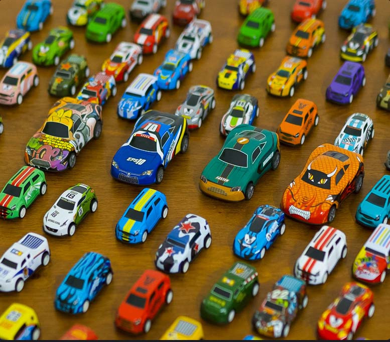 Formula 1 Pullback Toy Car 54 Pcs Set