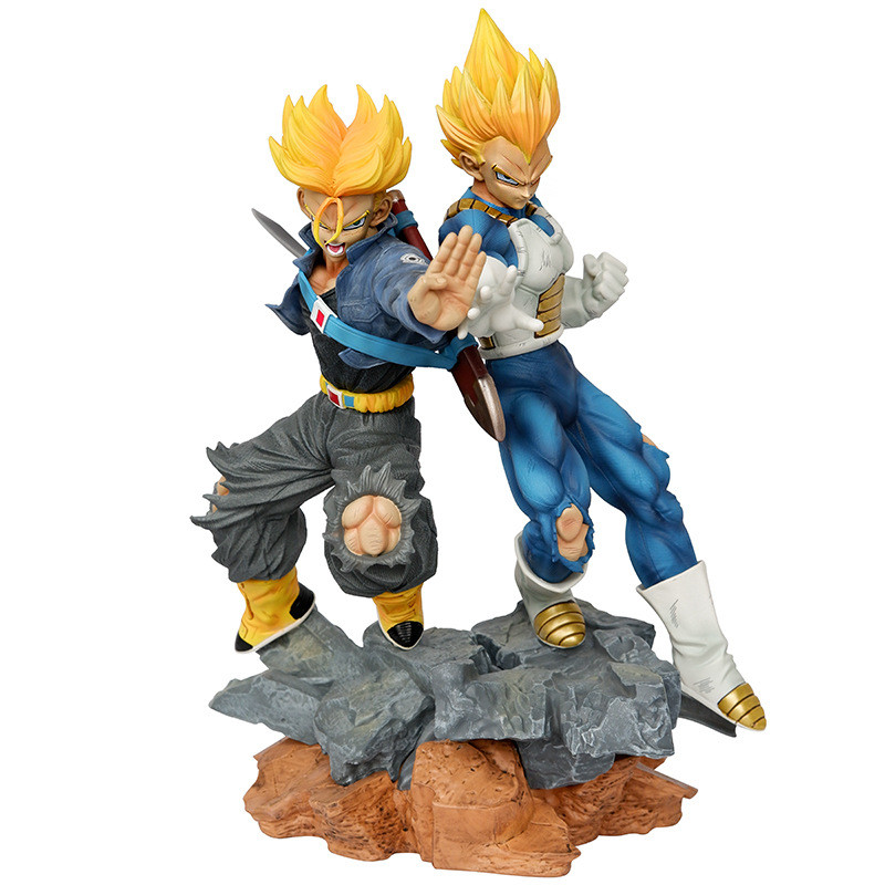 Dragon Ball Z Vegeta Trunks Father-Son Galick Gun GK Figure Statue