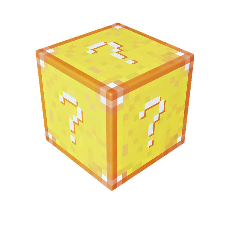 Minecraft Magnetic Lucky Blocks Kit Toy 3 Pcs Set