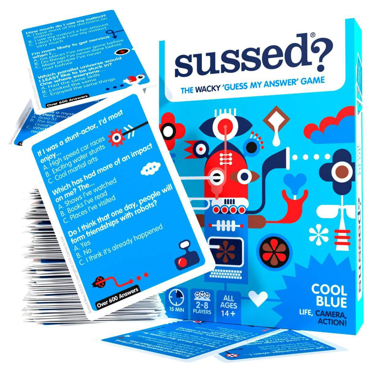 Sussed? Cool Blue Card Game