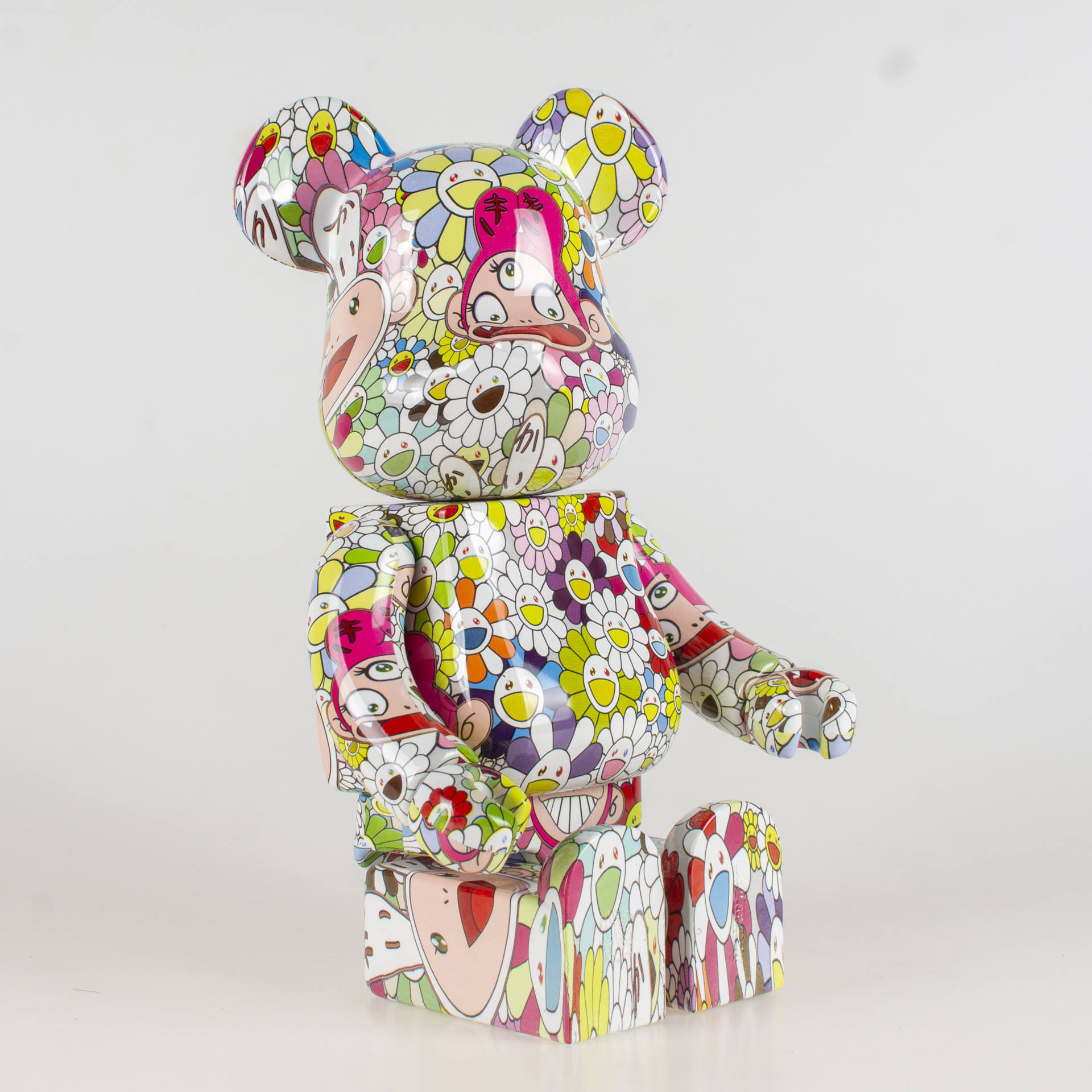Bearbrick Takashi Murakami Flowers 400% Figure 28cm 11.02inches