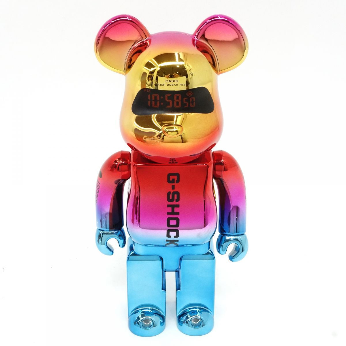 Bearbrick G-Shock Shangai Night 400% Figure 28cm 11.02inches