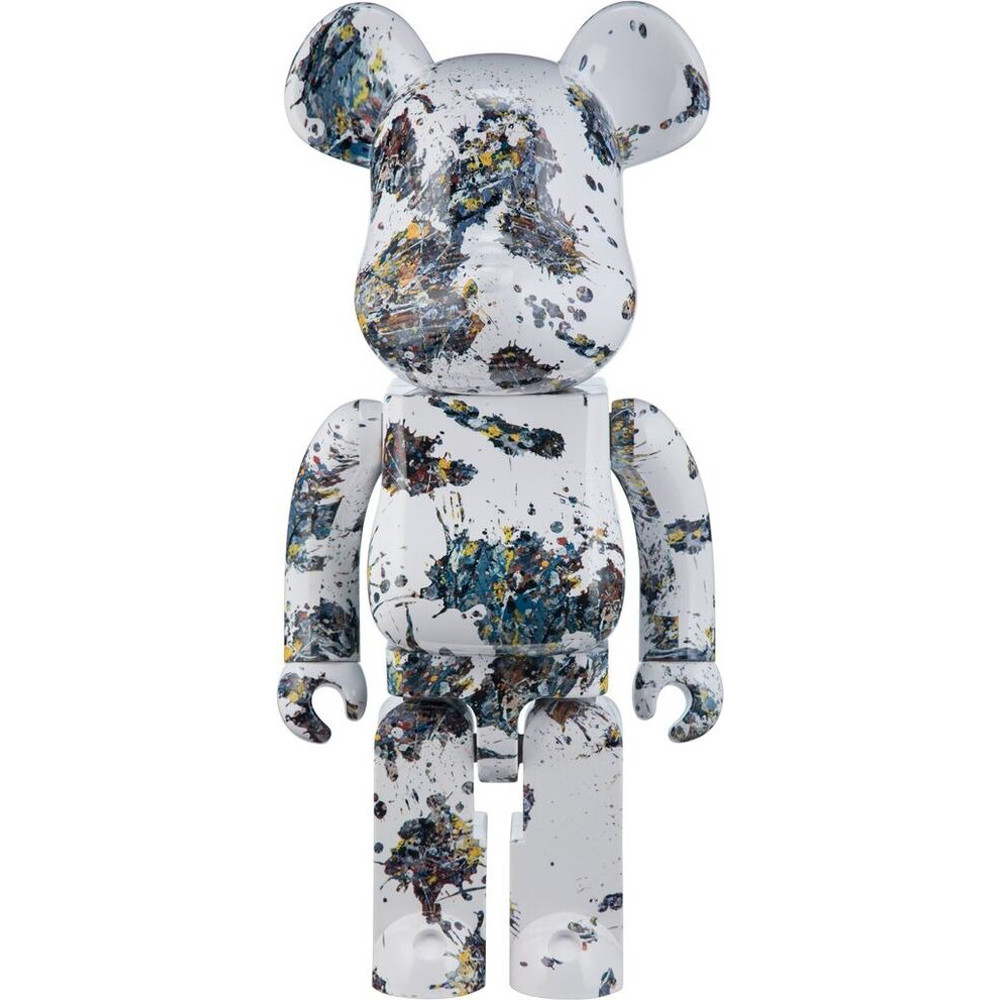 Bearbrick Jackson Pollock Studio(SPLASH) 400% Figure 28cm 11.02inches