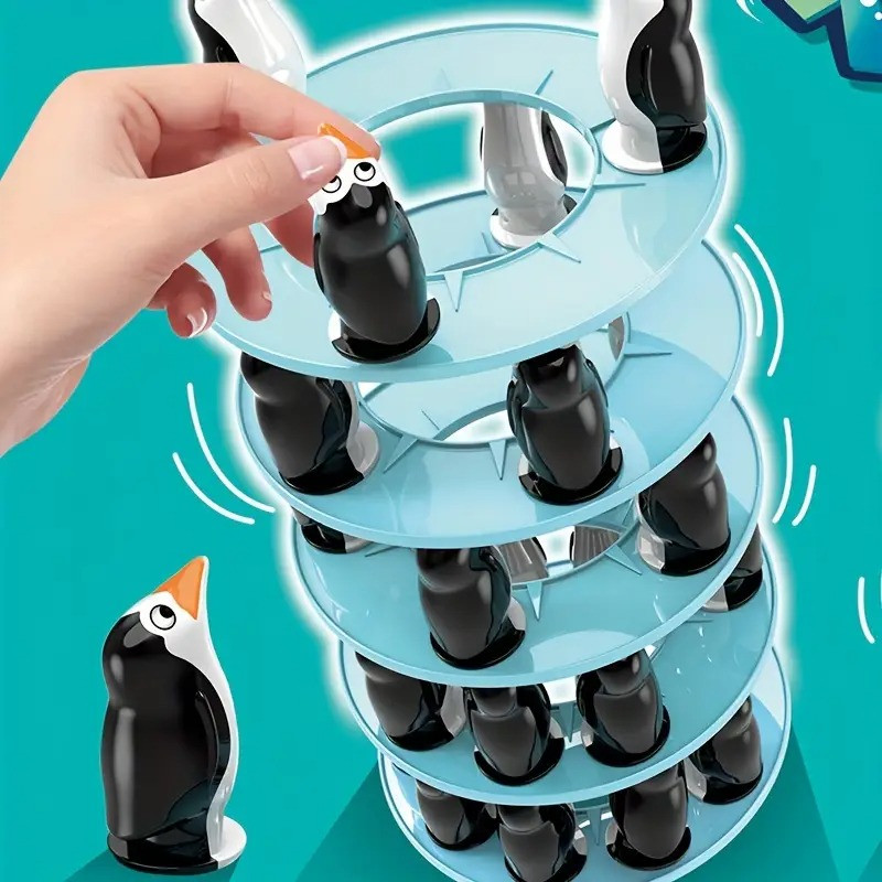 Penguin Tower Board Game