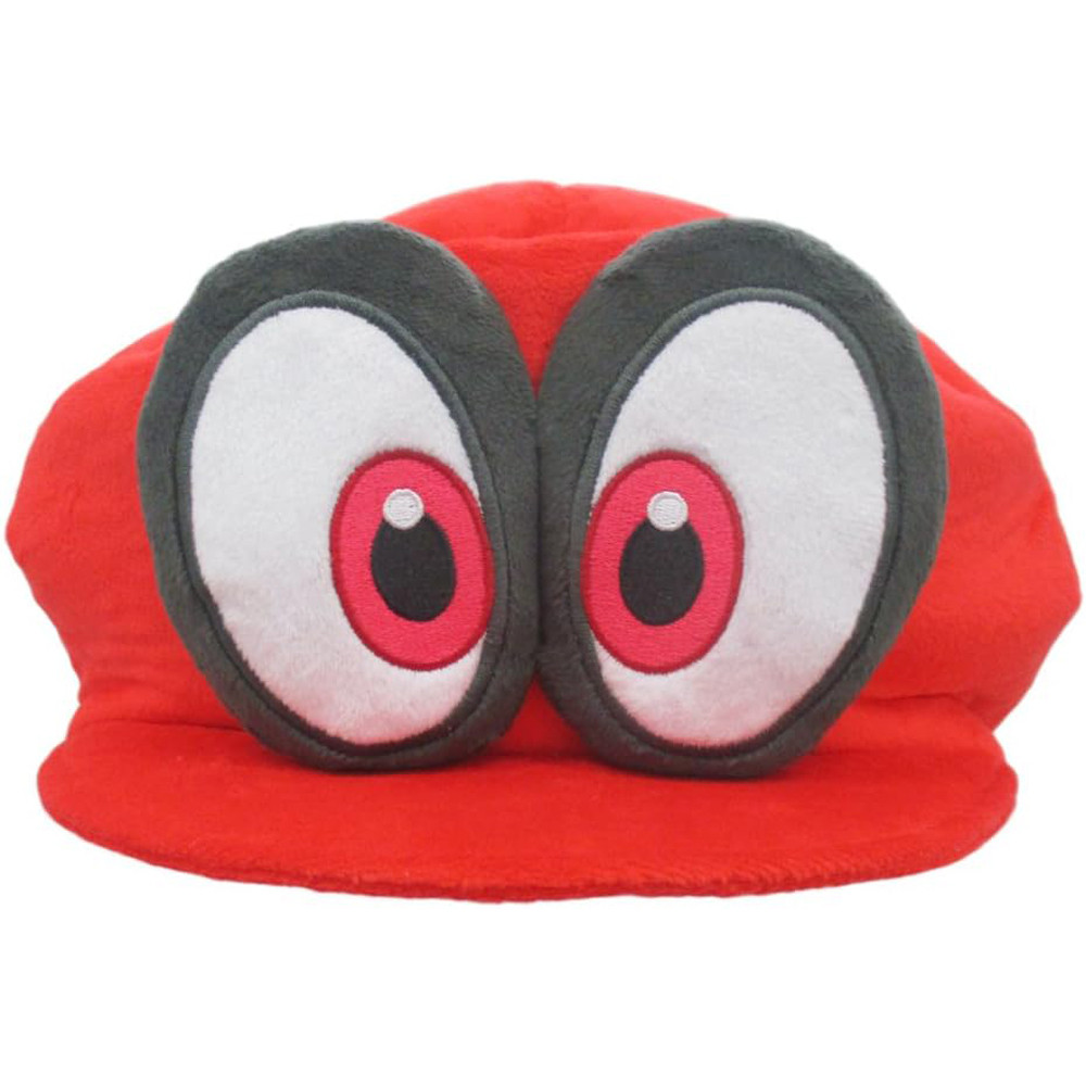 Super Mario Bros Odyssey Red Cappy Hat Soft Stuffed Plush 27cm 10.62inches