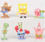Spongebob 6pc Complete Figure Set