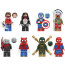 Spider Verse Characters And Knull Brick Minifigure Custom Set 8 Pcs